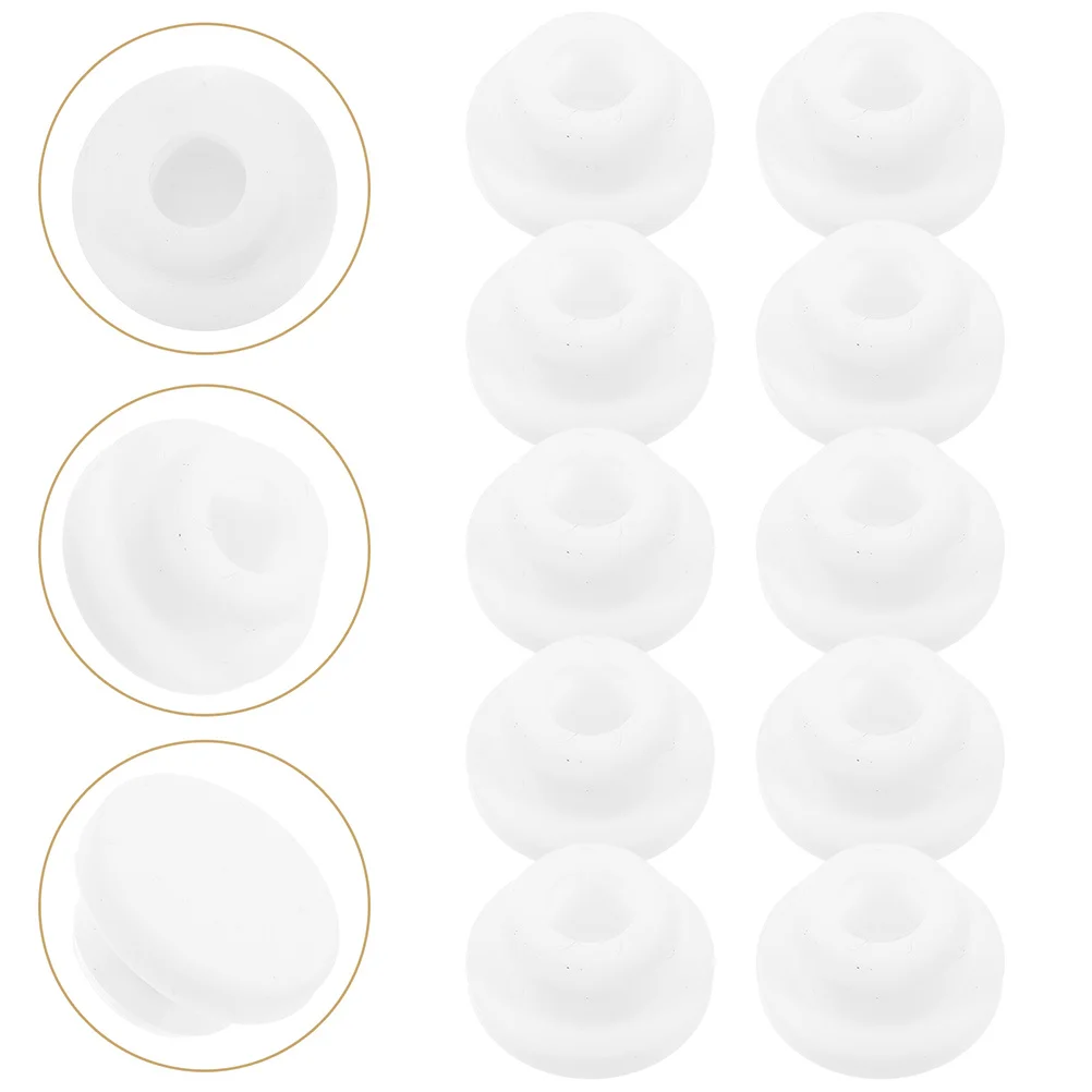 

30Pcs Sink Overflow Prevention Device Anti-Overflow Silicone Cap for Kitchen Bathroom Washbasin Overflow Head Round