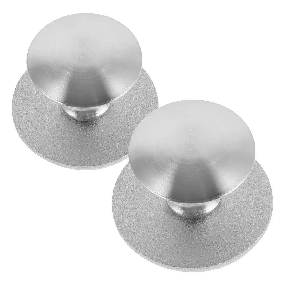 

2Pcs Shower Safety Handles Suction Cup Adhesive Pull Handle No Drilling for Glass Shower Cabinet Doors Adhesive Door Handle
