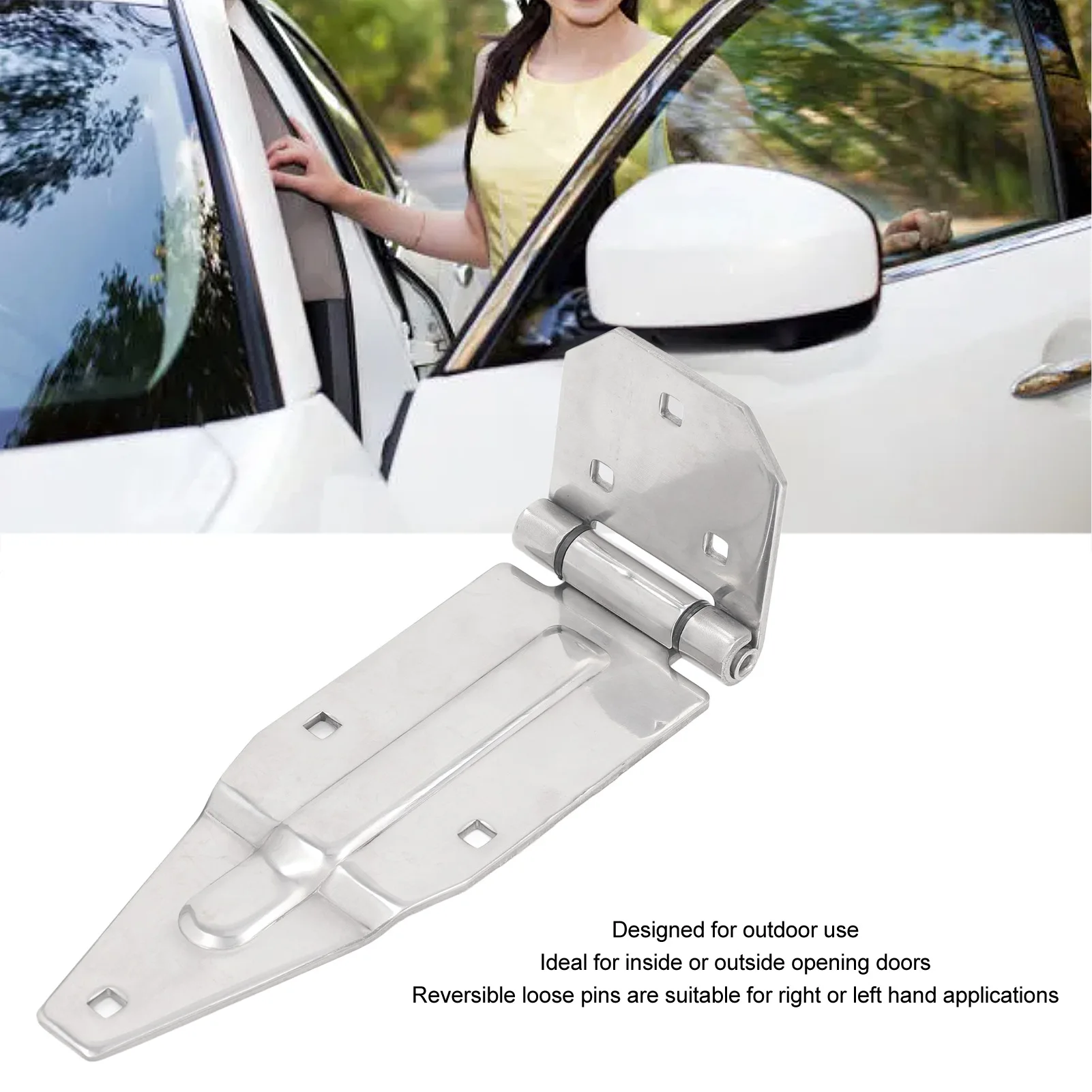 Door Hinge Cover Trim Stainless Steel Car Exterior Accessories For Carriage Toolbox TYJH04