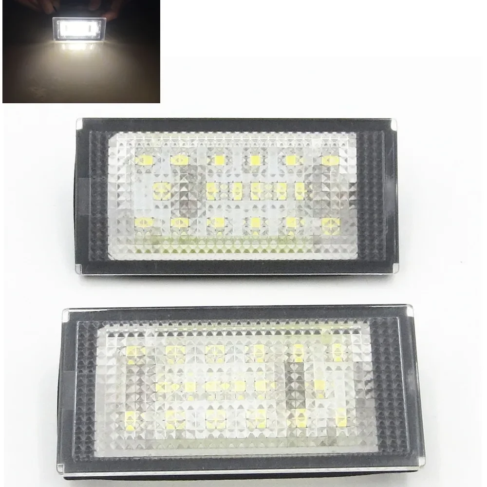 2 Door Error Free License Plate Lamp Led Light for BMW E46 323Ci 325Ci 330Ci M3 Coupe 98 99 01 02 03