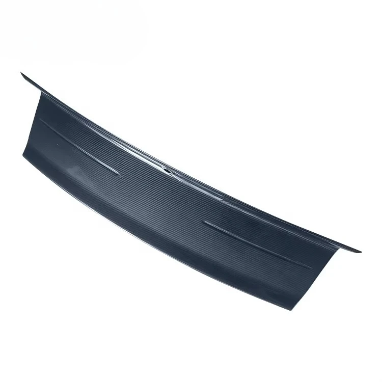 

Full Dry Carbon Fiber Exterior Kits Rear Trunk Decoration Panel Cover Decklid Fit For Mustang 2018+