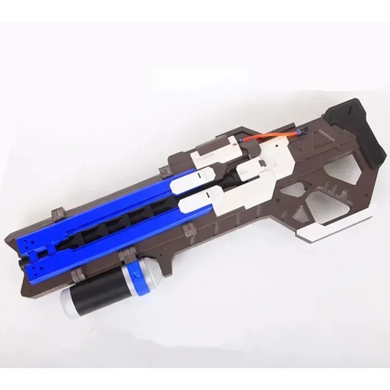 80*30 センチメートルコスプレおもちゃ 76 兵士ヘビーパルスライフルオーバーウォッチピストルモデル小道具武器シミュレーションゴム子供のおもちゃ