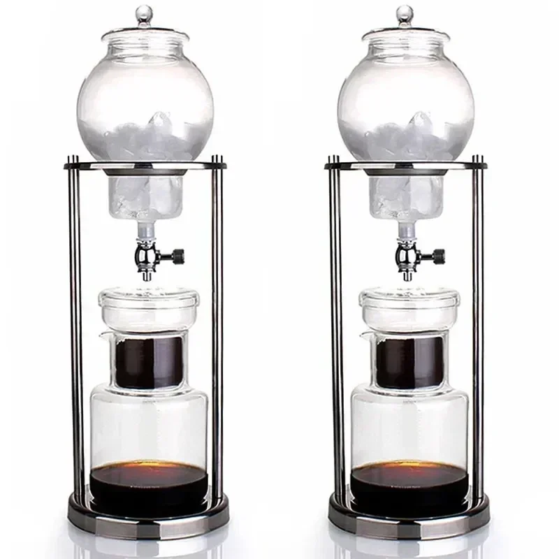 600ml Classic Cold Brew Coffee Ice  Maker Espresso Coffee Drip Pot Drip Coffee  Turkish Maker Espresso Maker