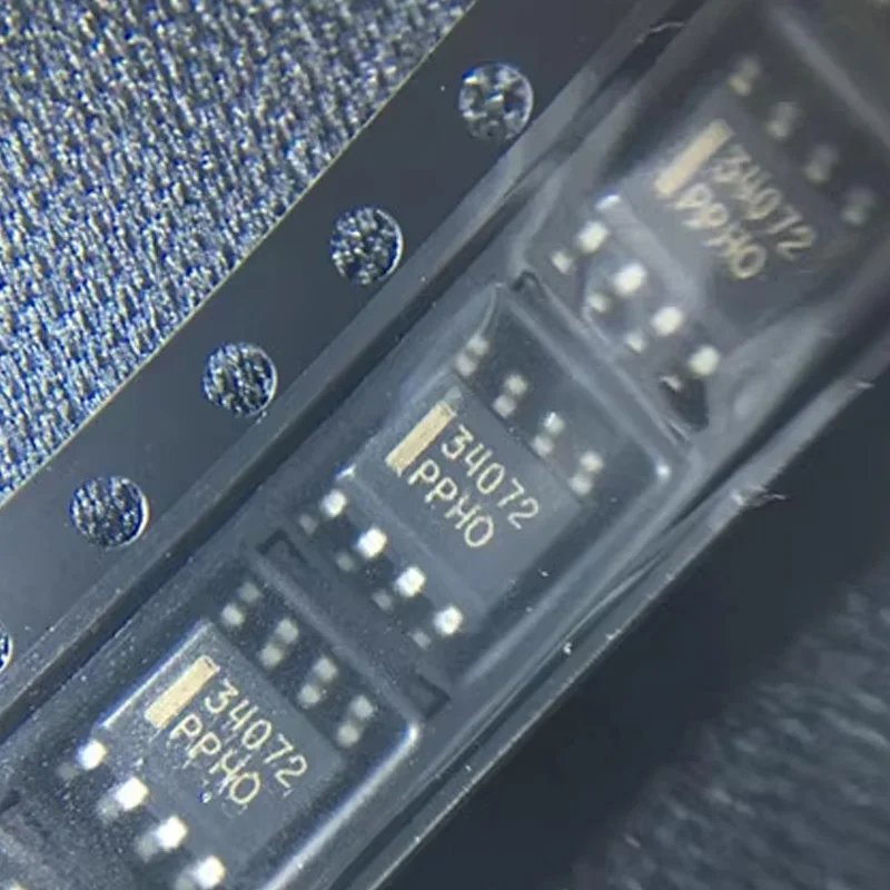 

100Pcs New Original Mc34072Dr2G 34072 Operational Amplifier Sop-8