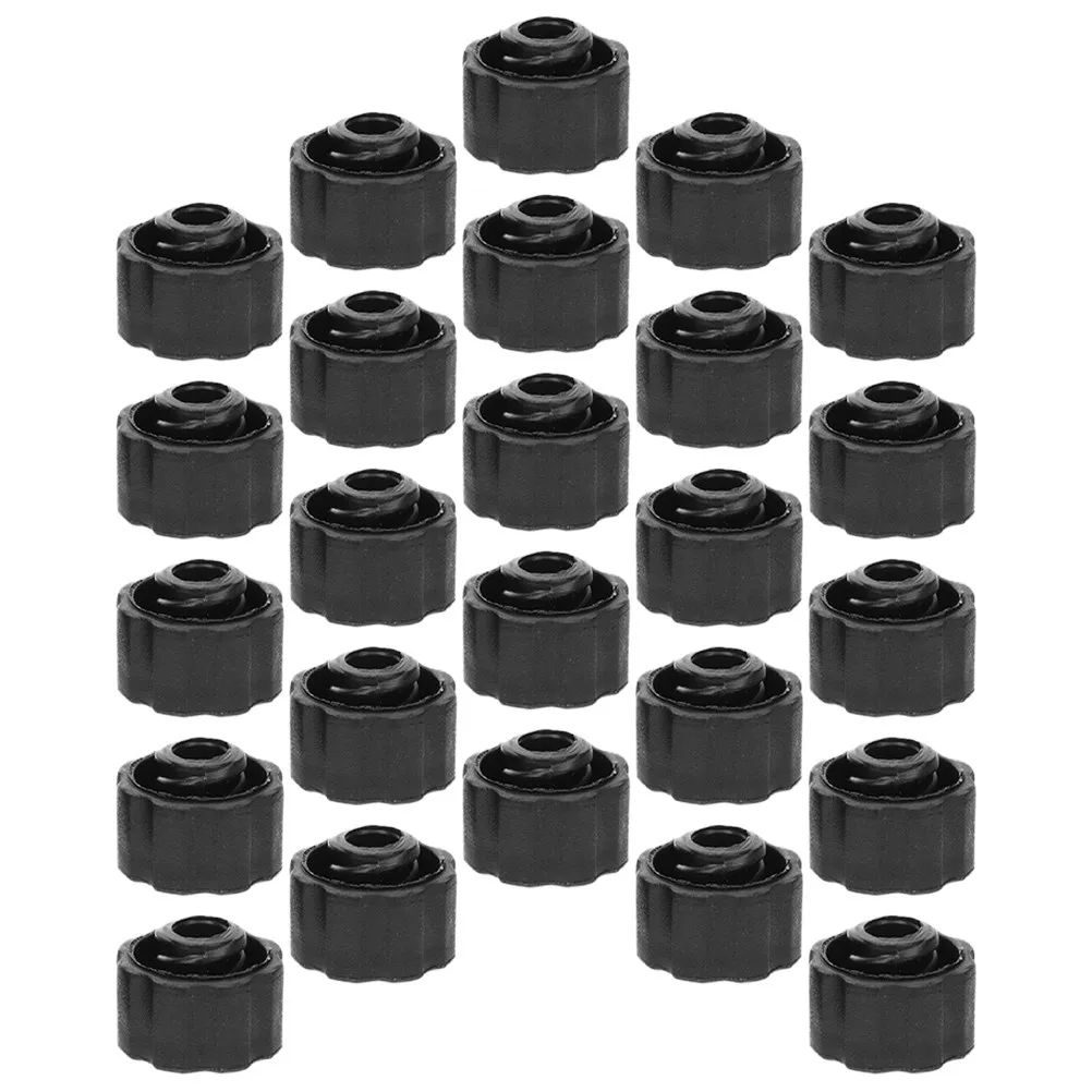 25Pcs Syringe Tip Caps PP Material Reusable Strong Leak-Proof for Dispensing Needle Tips Syringe Accessories Laboratory Supplies