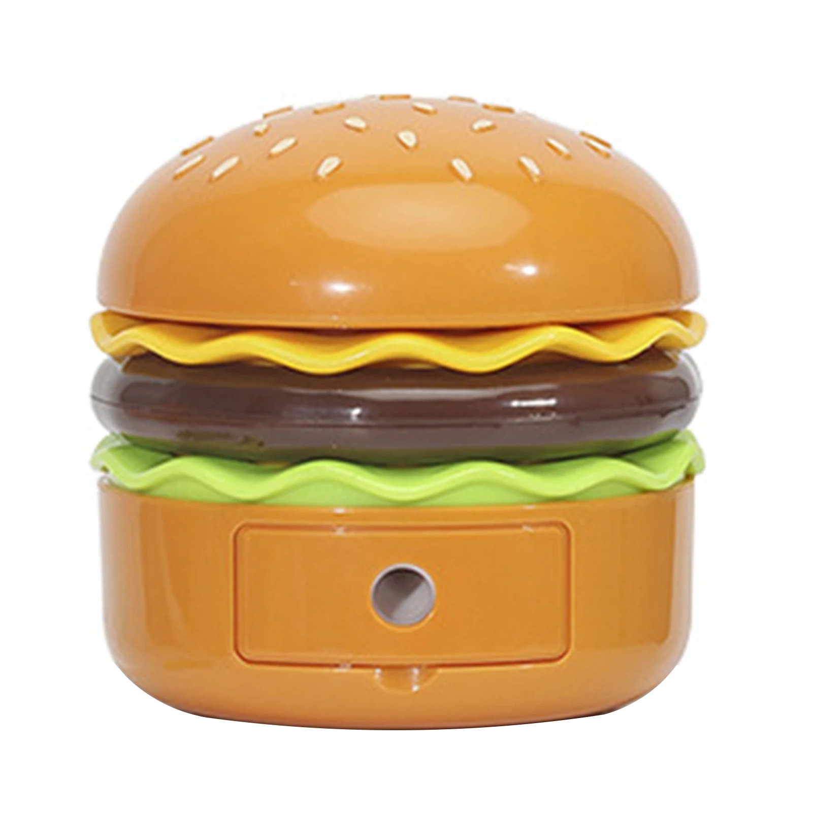 Hamburger Small Table Lamp with Pencil Sharpener Reading Table Lamp for Birthday Gifts Anniversary Gifts