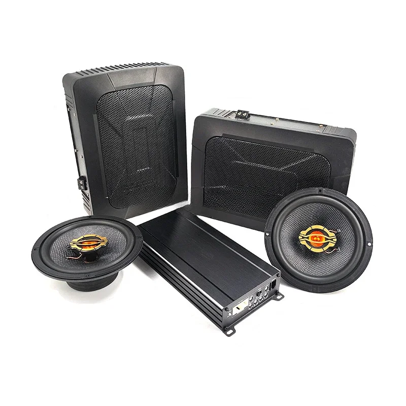 Car sound  Slim Subwoofer Speakers  inch Amplifier underseat subwoofer auto car strong bass subwoofer