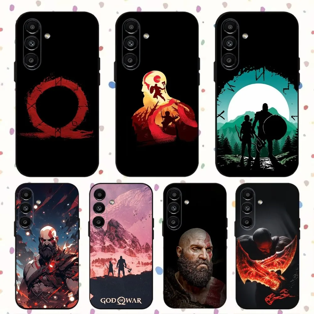 

God Of W-War Phone Case For Samsung S24,S21,S22,S23,S30,Ultra,S20,Plus,Fe,Lite,Note,10,9,5G Black Soft Cover