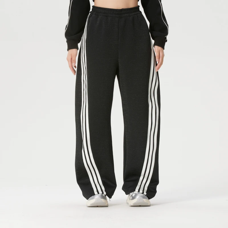 

Adidas Women's Sports Pants Fashion Banana Pants Twist Pants Loose Breathable Training Knit Long Pants Kx8912