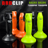 BRDCLIP S8193 S8195 Professional electric hair clipper BRUSHLESS MOTOR 7200RPM High speed high power Low Noise Ceramic Blade