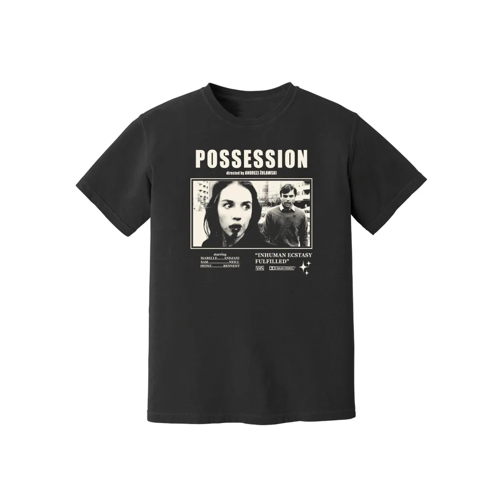 Possession 1981 تي شيرت 80s رعب جرافيك T فيلم رعب تي شيرت فيلم ميرش أندريز Żulavski قميص للجنسين ملابس الفيلم #3