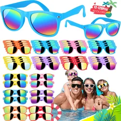 12/24/36/48/72/120Pcs Party Sunglasses Bulk for Birthday Party Favors Neon Sun Glasses Beach Pool Party Supplies for Goodie Bags