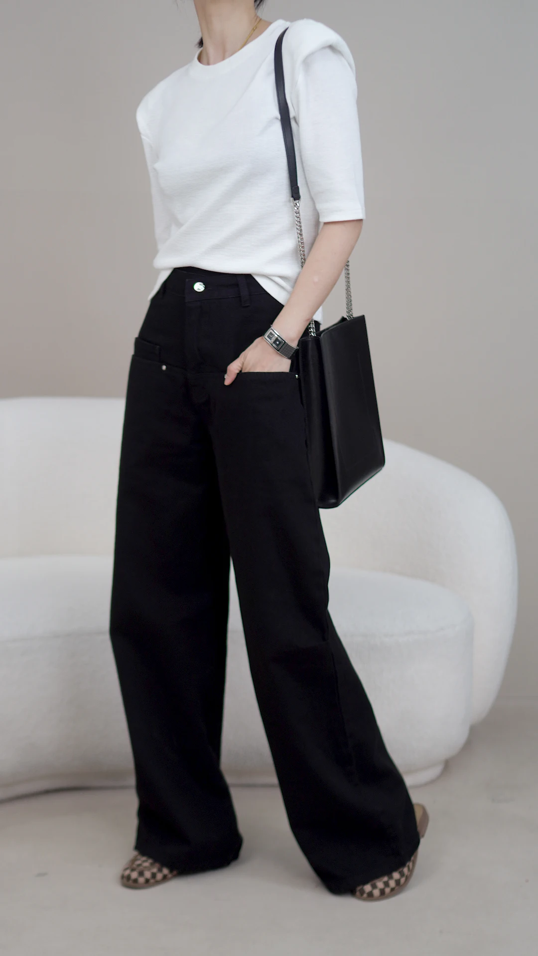 

High Waist Wide Leg Jeans Loose Straight Slimming Jeans for Women Spring Autumn Versatile Big Brand Denim Pants Long Trousers