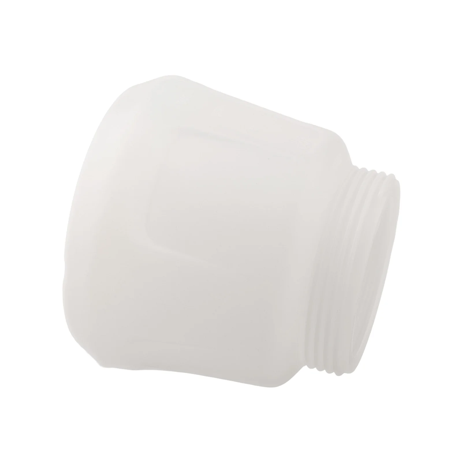 1 Piece 1L Paint Cup Storage Container With Thread For Electric Paint Sprayer Sturdy PP Material White Replacement Bottle