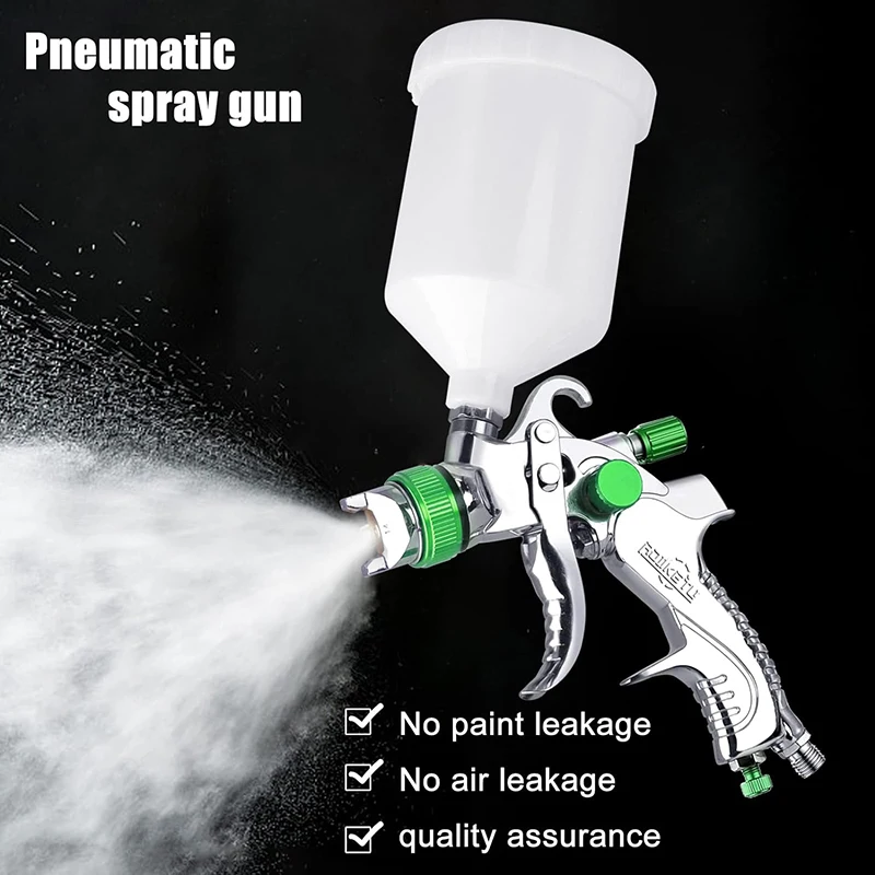 Professional HVLP Paint Spray Gun Set 1.4/1.7/2.0mm Nozzle Gravity Pneumatic Air Paint Spay Guns Cars Painting Tools