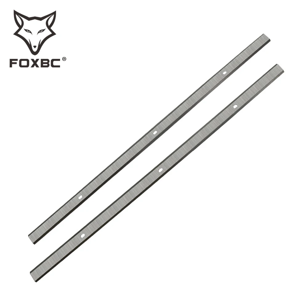 FOXBC-cuchillas cepilladoras para Ryobi AP12, 320x12x1,5mm, 2 unidades