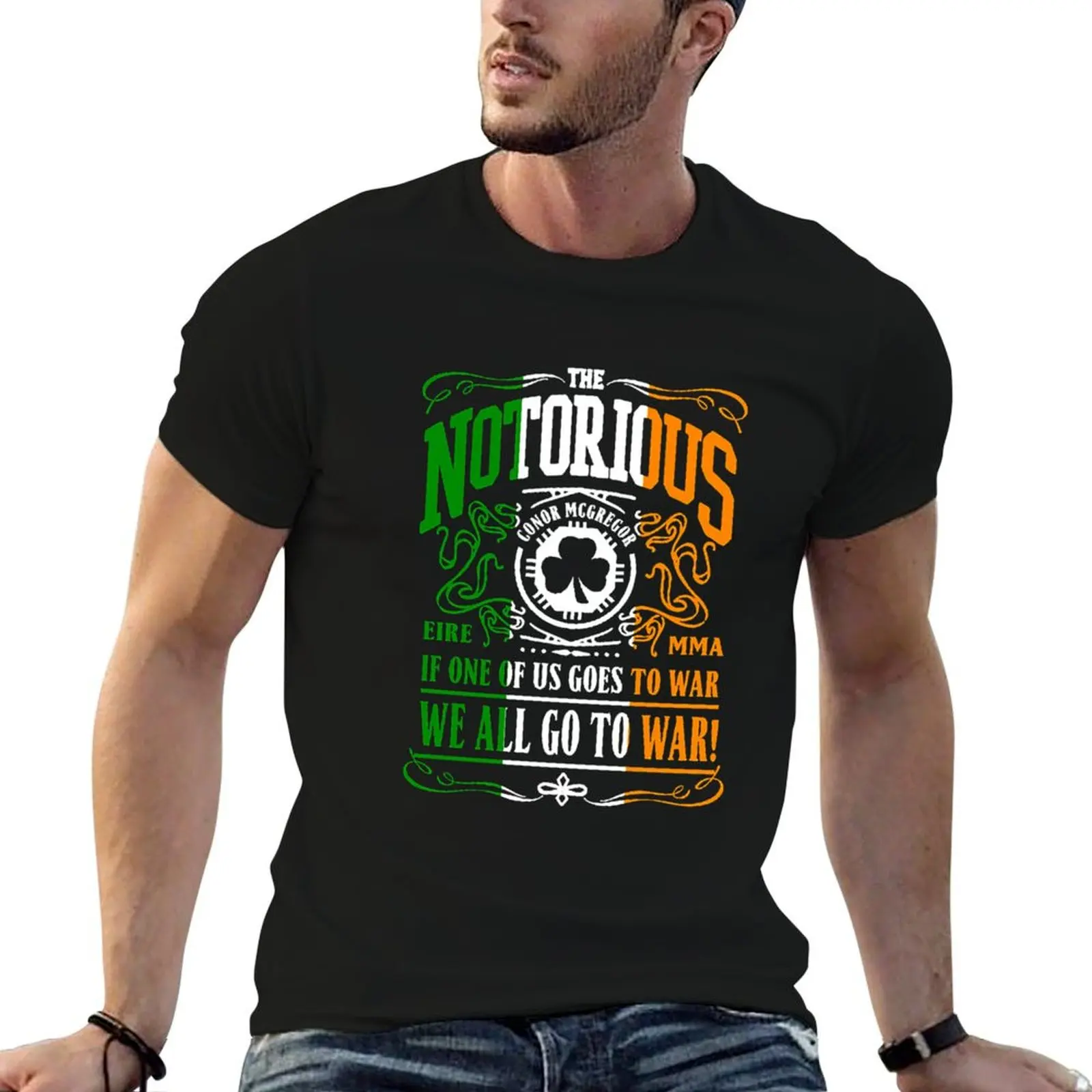 cool conor words T-Shirt Big and Tall Gym T-Shirt