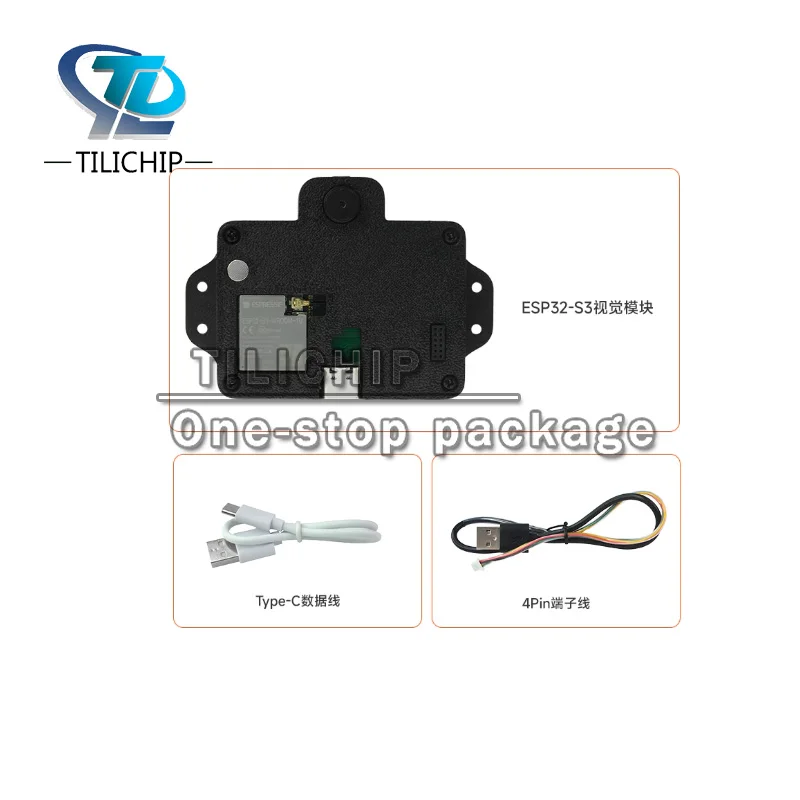 

ESP32-S3 visual recognition module AI camera image face detection sensor