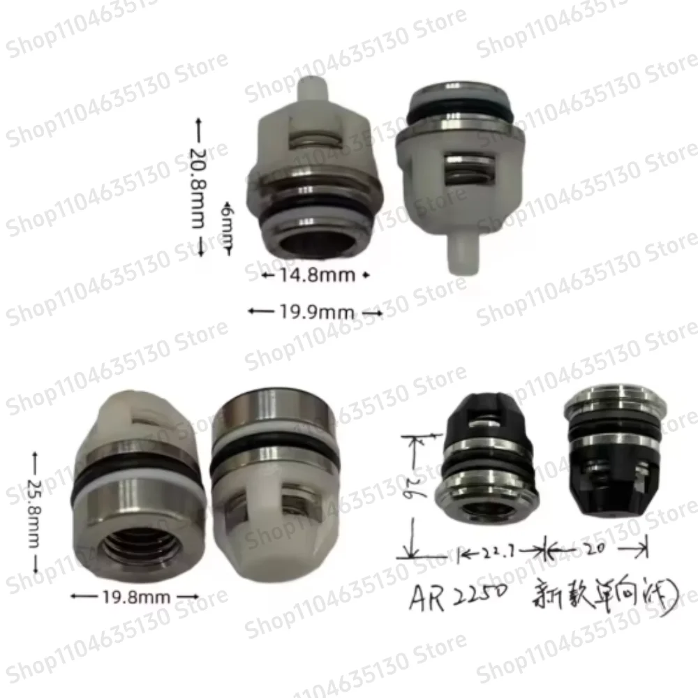2pcs for AR22.50/41.20 type large flow 500kg ultra high pressure car washing machine washing machine pump head check valve