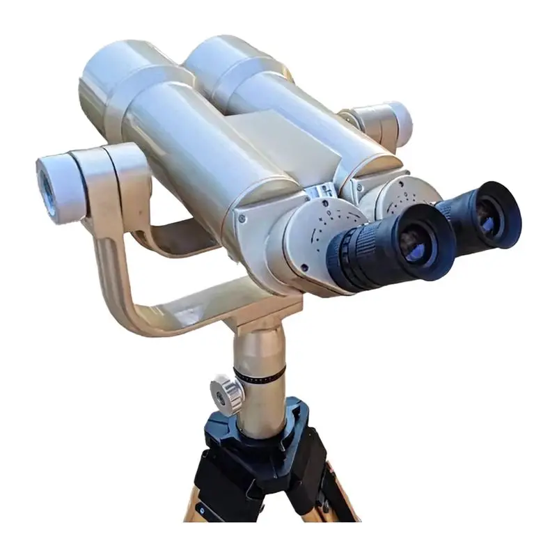 High Magnification Metal U-bracket Binoculars 550mm Focal Length Outdoor Telescope for Observation