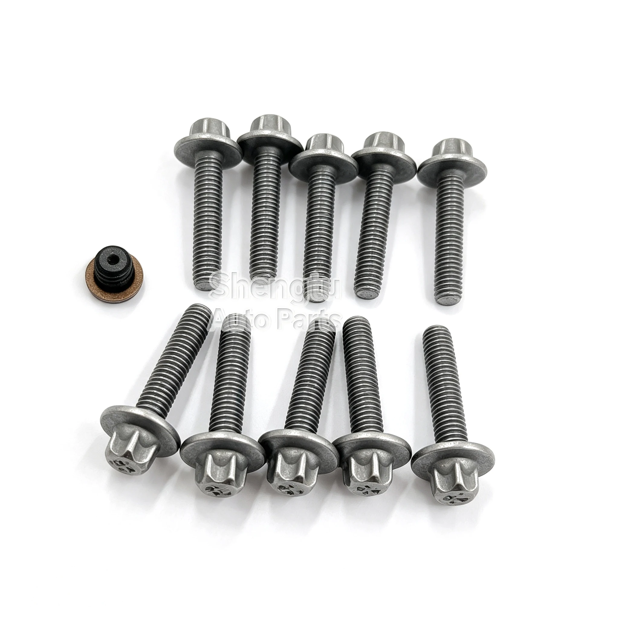 1Set Transmission oil pan outer hexagonal round bolt 0029909503 for Mercedes Benz X290 W177 C118 A236 C236 C257 X218 C218