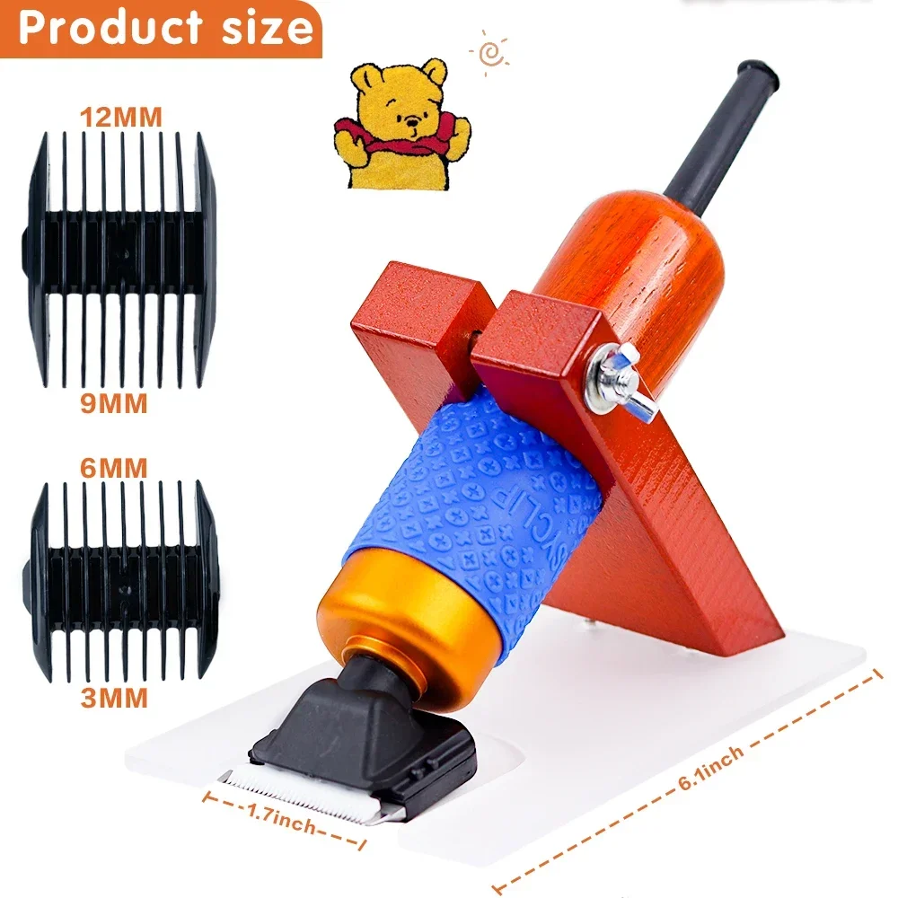 High QualityElectric Carpet Tufting Trimmer Clipper Carpet Shaver Rug Tufting Carpets Carving Machine Tufting Wool Mower Embroid