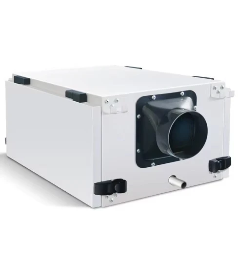 Pipeline dehumidifier, wall-mounted high-power workshop basement pipeline exhaust dehumidifier