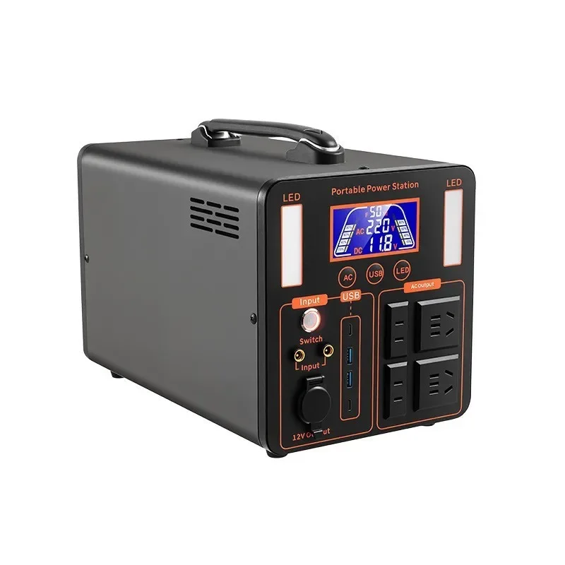 For Outdoor Camping Emergency Durable Build Battery Backup Speed Adjustable 304 Stainless Steel Power Outage Multifunctional