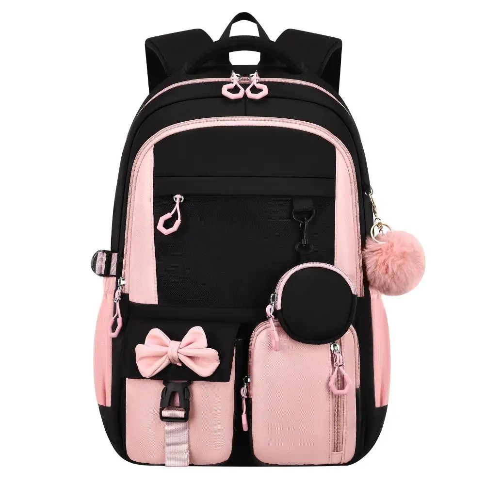 3PCS/1PC Cartoon Backpack,lunch Bag,Pencil Case Set Lightweight Waterproof School Bookbag Large‑capacity Multilayer