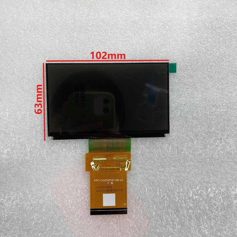 LCD Screen for FPC-C445XFH015B-V2 C445XFH047B Matrix Display LCD Screen Panel Projector FOG Screen DIY Replacement Accessories