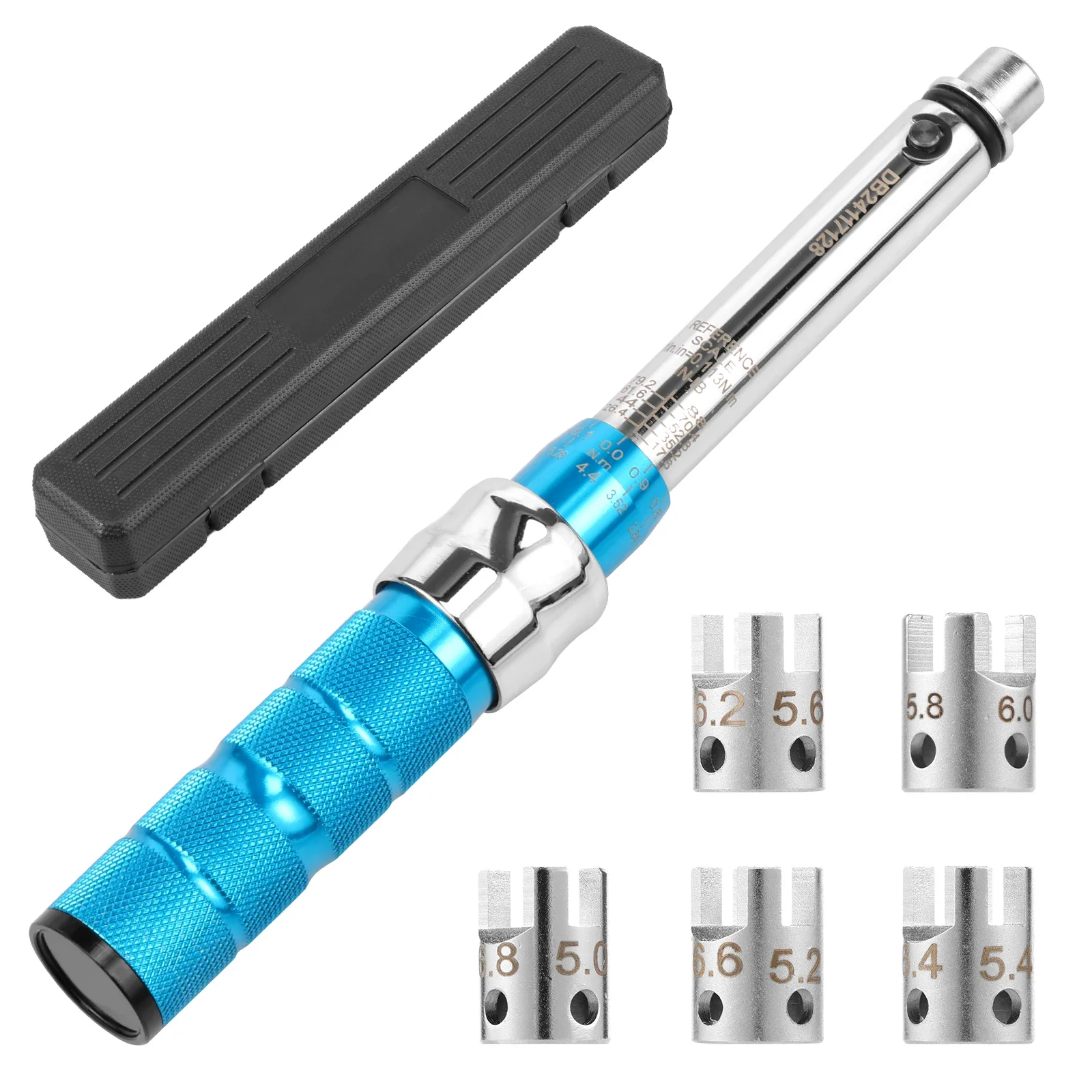 

Динамометрический ключ со спицами, надежный стальной набор динамометрических ключей, портативный инструмент для затяжки спиц 2-10 Нм для мотоцикла, велосипеда