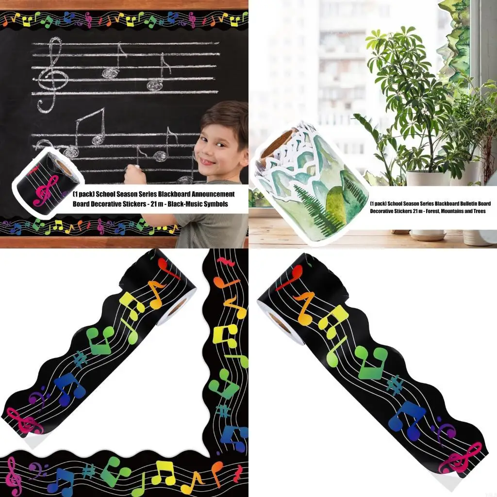 

Y5LB Bulletin Board Borders Waves Classroom Borders Scalloped Bulletin Border Trim