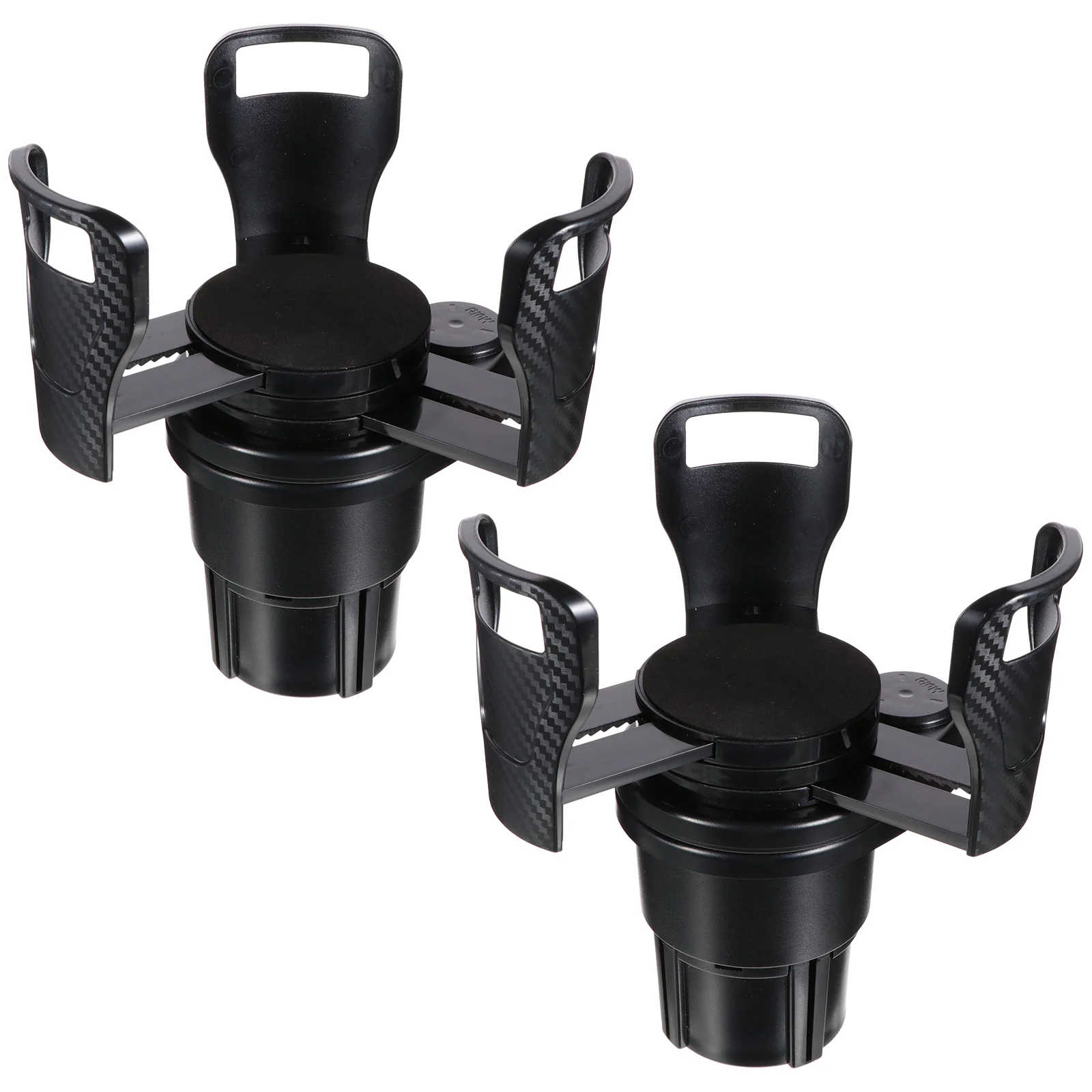 

2 Pcs Cup Holder Rack Black Car Cup Holder Supply Support Organizer for Coffee Water Beverage Bottle ABS Durable Practical Gift