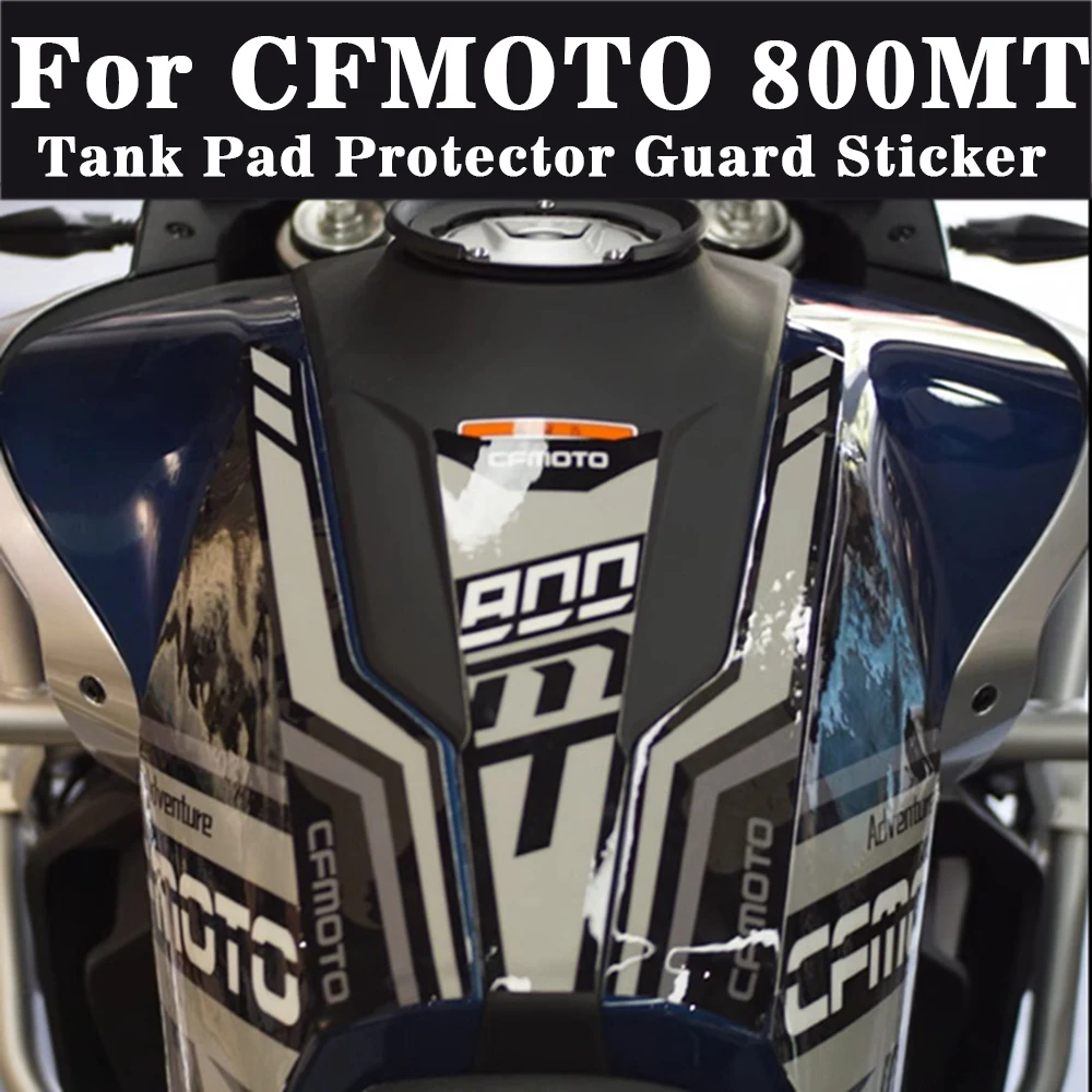 

Motorcycle Anti Slip Fuel Tank Pad Protector Guard Sticker Decals Accessories For CFMOTO 800MT 800 MT