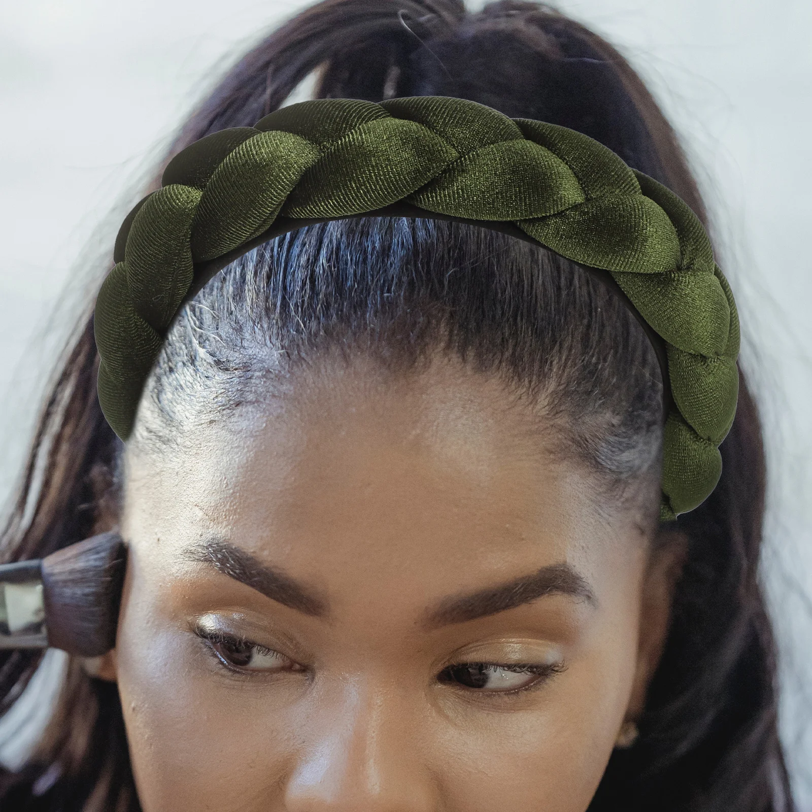 

Headband Wide Headbands for Women Chunky Fabric Hair Band Decorative Accessory Face Wash Skincare Makeup