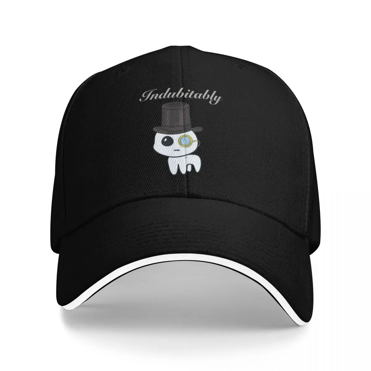 

Indubitably Autism Creature in a Top Hat with Monocle Baseball Cap Fashion Beach Ladies Men's