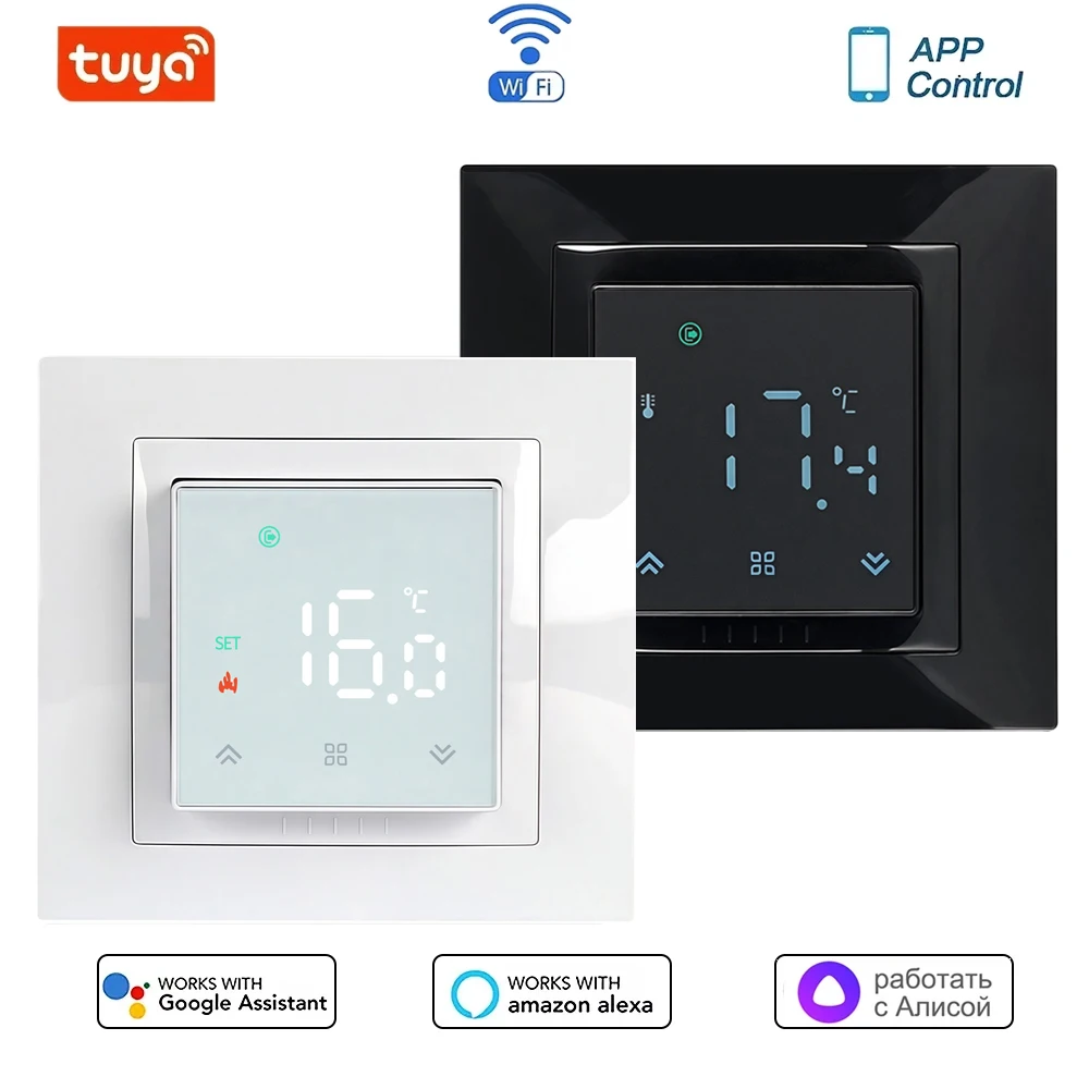 MincoHeat Tuya Smart Underfloor Heating Thermostat Programmable Thermoregulator Digital Home Heating Temperature Controller