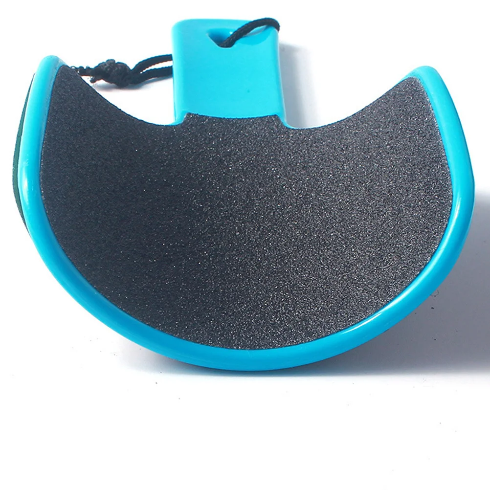 

2Pcs Foot File Dead Skin Remover Callus Rasp Ergonomic Handle Long Service Life DIY Pedicure Tool Random Color