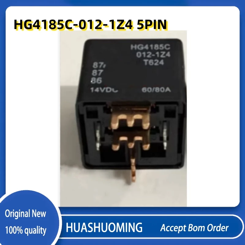 2Pcs/LoT   New   HG4185C-024-1H4 4PINS  HG4185C-012-1Z4  HG4185C 012 1Z4 HG4185C012 5PIN 80A 12VDC