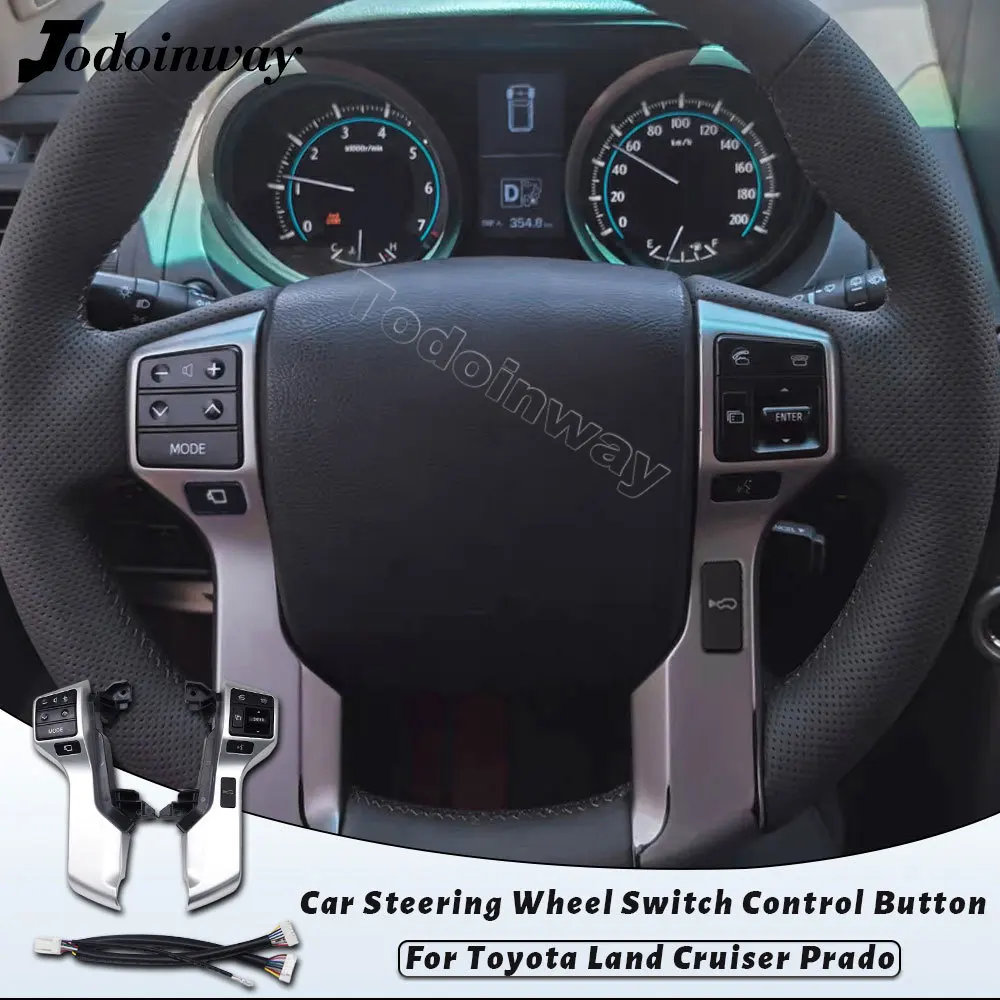 

Car Steering Wheel Control Buttons Audio Volume Switch For Toyota Land Cruiser Prado 150 GRJ150 KDJ150 84250-60180 84250-60160