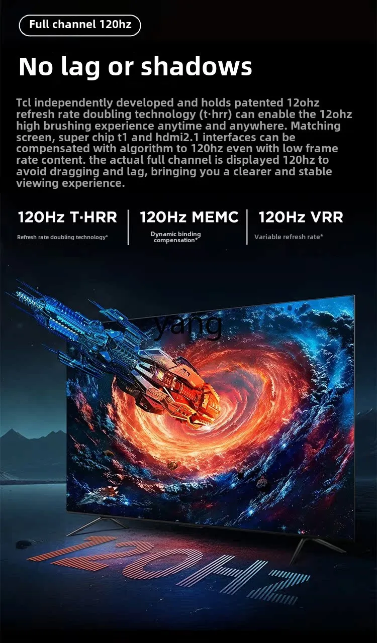 CX 85 polegadas, canal completo 120 Hz Onkyo 2.1Hi-Fi áudio, TV de alta qualidade de imagem