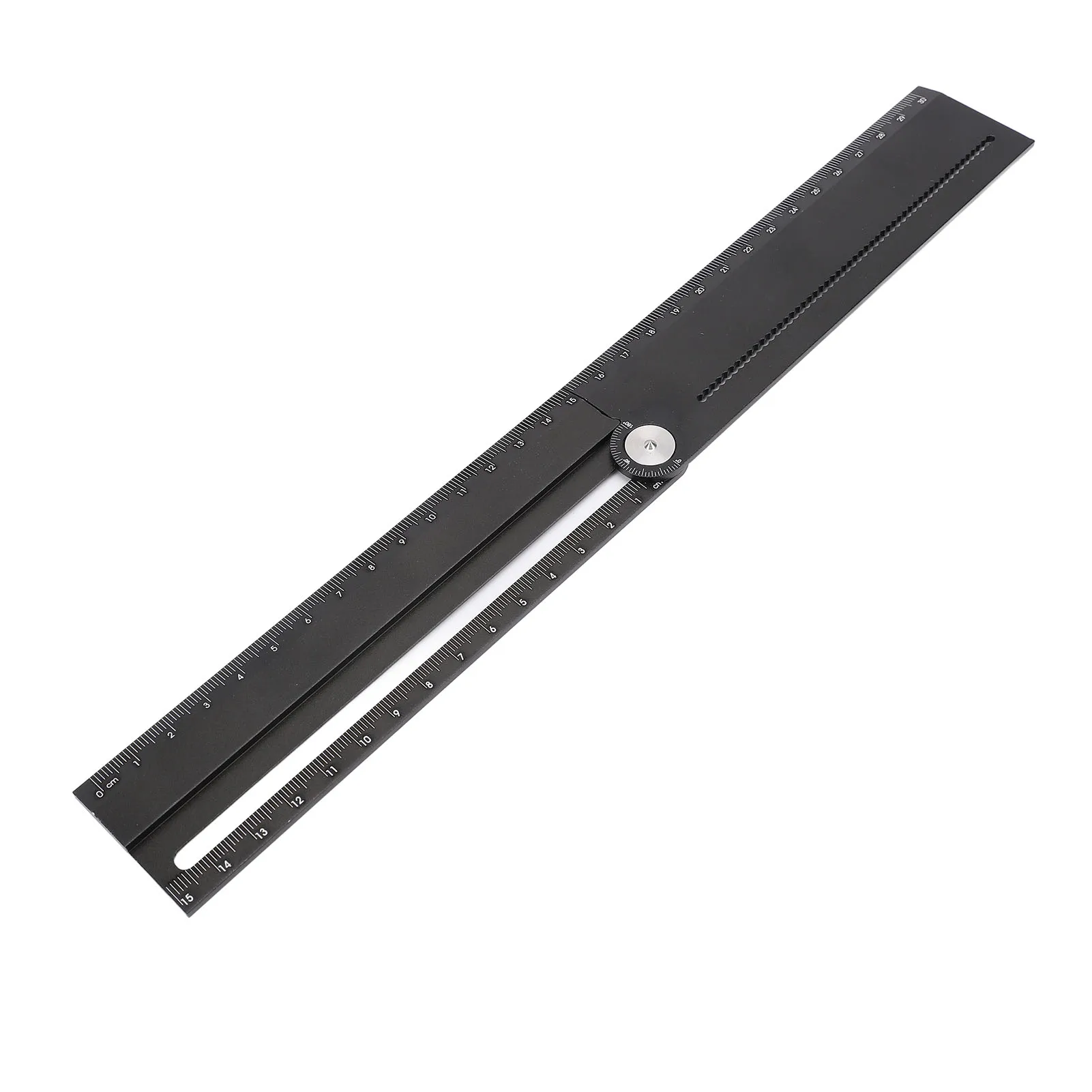 Aluminum Multi Ruler Multifunctional Angle Meter for Circle Arc Parallel Line Drawing Aluminum Multi Ruler Multifunctional Ruler