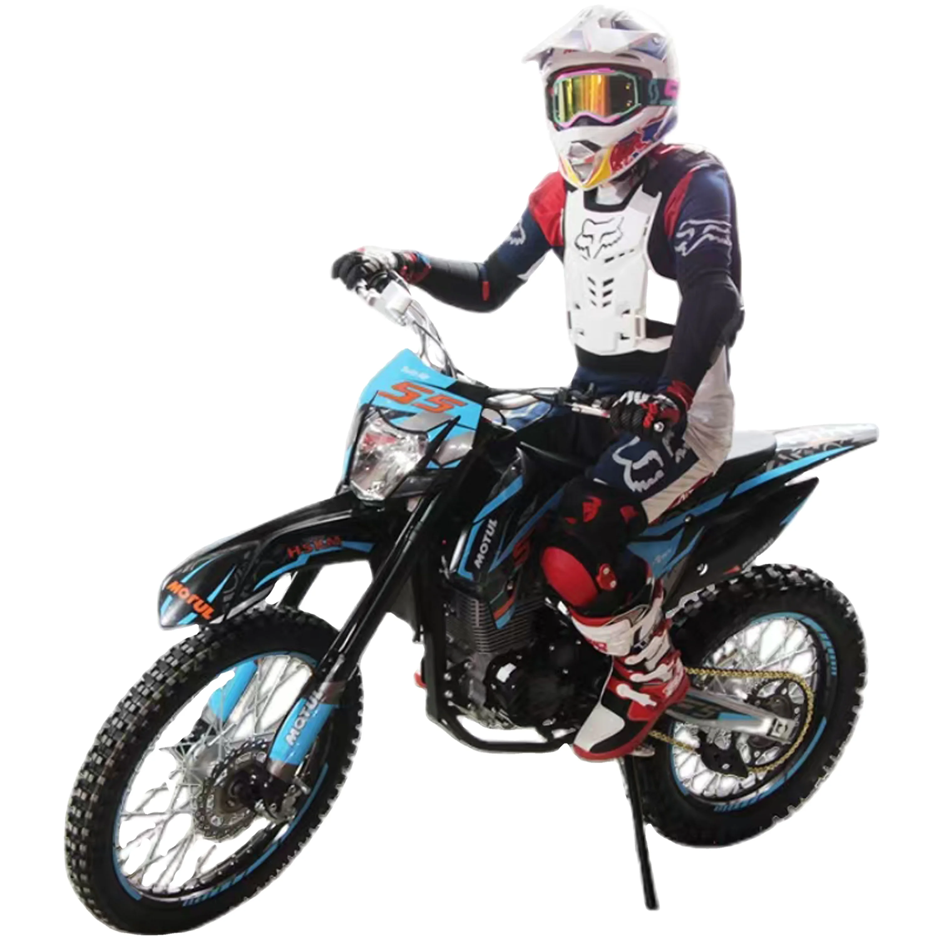 High Quality 4 Stroke 250cc 300cc Zongshen Engine Pit Bike Air-Cooled Dirt Bike Brushless Motor For Adults Off-road Motocross