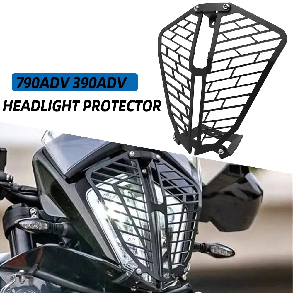 

For 390 790 890 Adventure ADV R S 2019 2020 2021 2022 Motorcycle Accessory Headlight Guard Head Light Protector Cover Protection