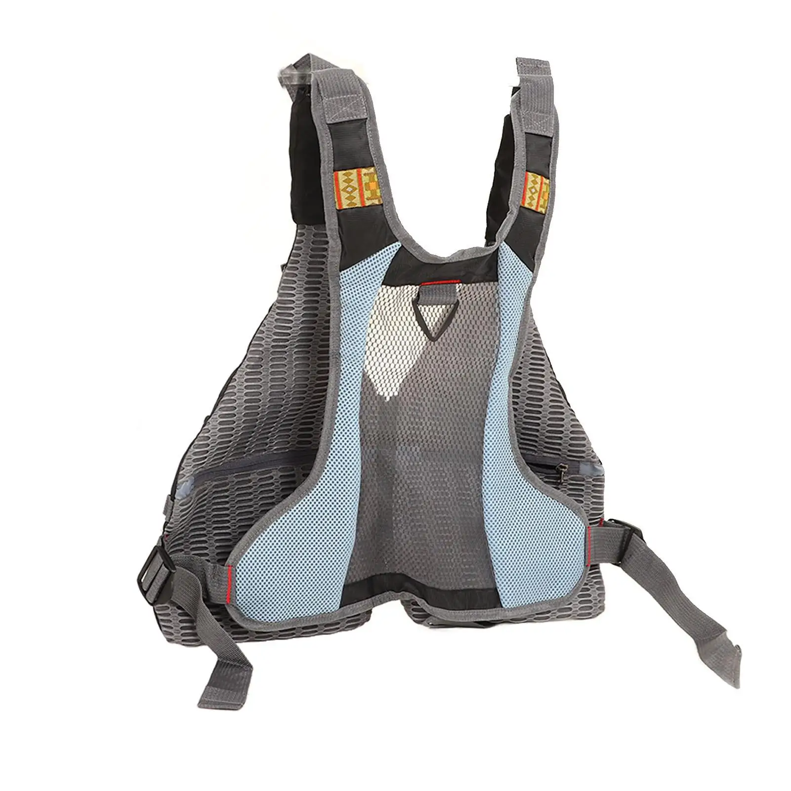 Adjustable Fishing Vest with Multi Pockets and Breathable Design