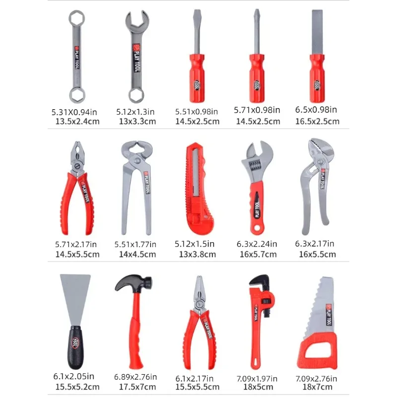 Kinderen Speelgoed Gereedschapssets Ingenieur Gesimuleerde Reparatie Gereedschap Set Elektrische Boor Schroevendraaier Speelhuis Speelgoed Kerstcadeau voor Jongens Kinderen