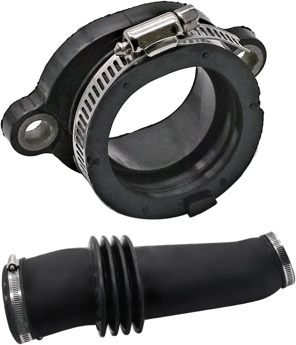 3087955 Carburetor Intake Manifold Boot Fit For Polaris Outlaw 500 (2006 - 2007) and Predator 500 (2003 - 2007), With 5434472 Ai