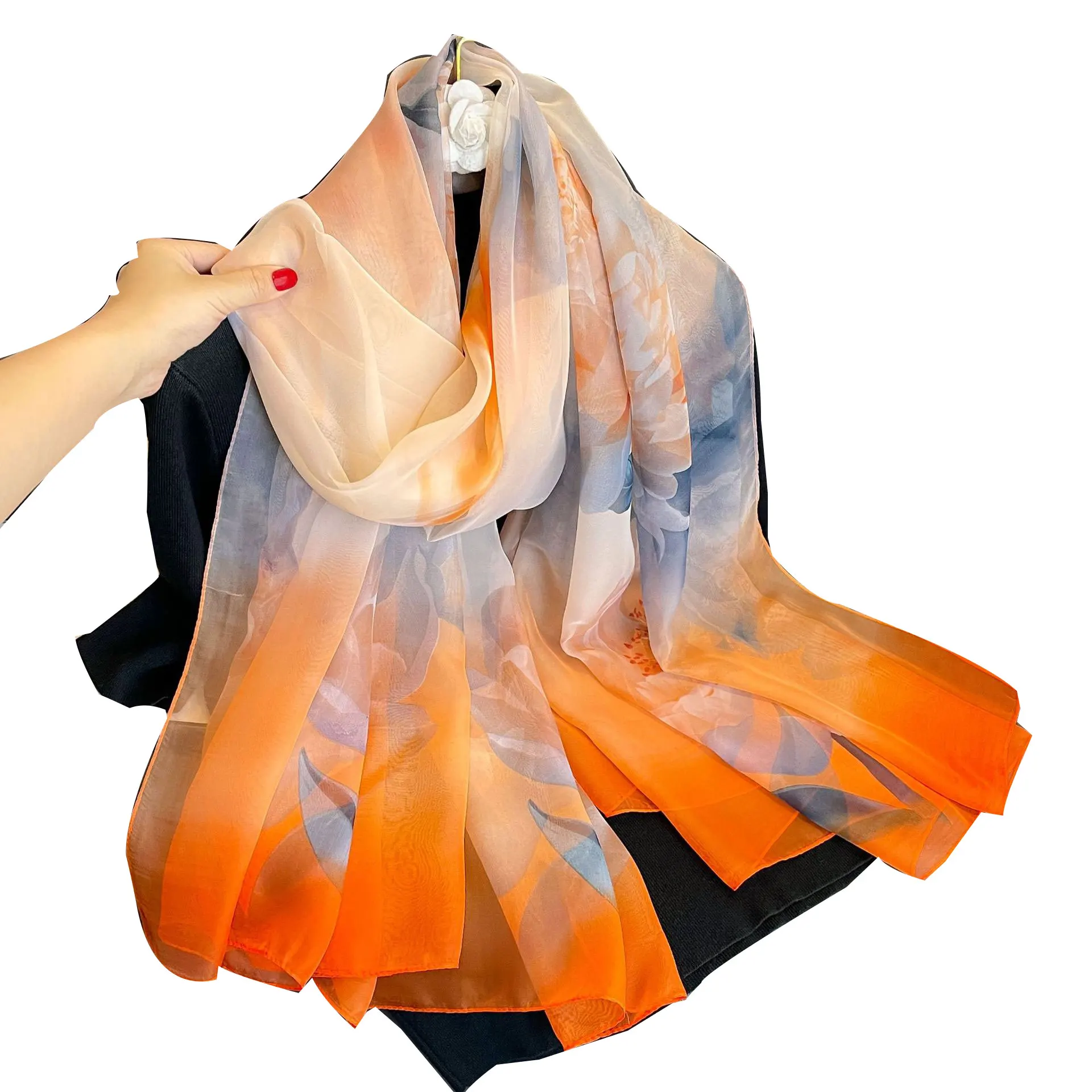 Foulard de Plage pour Femme, Grand Châle, Hijab, Bandeau de Sauna, Bandana, Nouvelle Collection Été