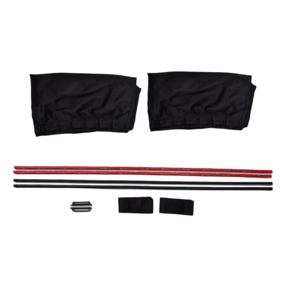 

Foldable Design Car Privacy Curtain Easy Installation Seat Shade Window Shield Sliding Curtain Travel Protection