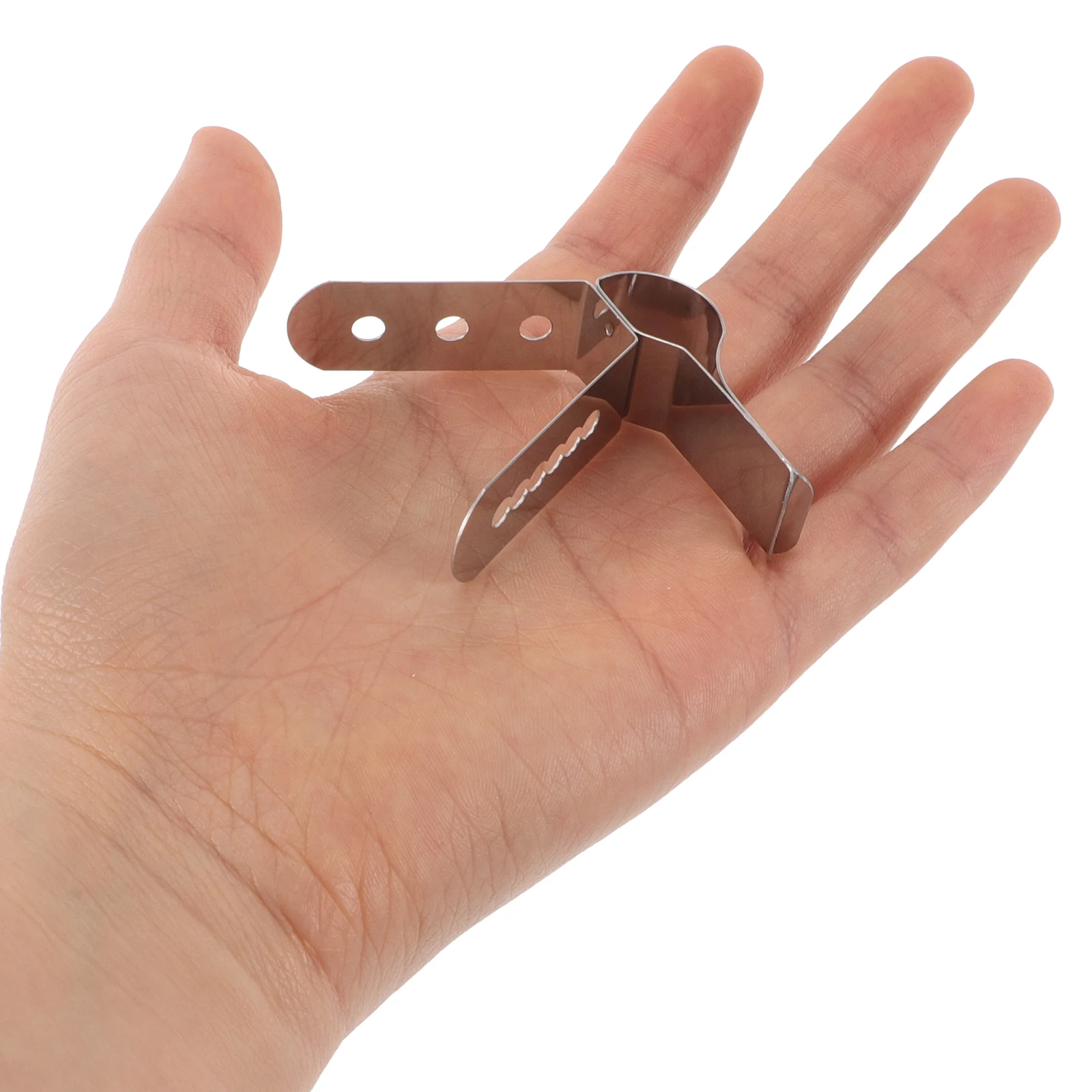 Suporte de termômetro de carne clipe de fixação clipes de temperatura de churrasco suporte de sonda de grelha de aço inoxidável